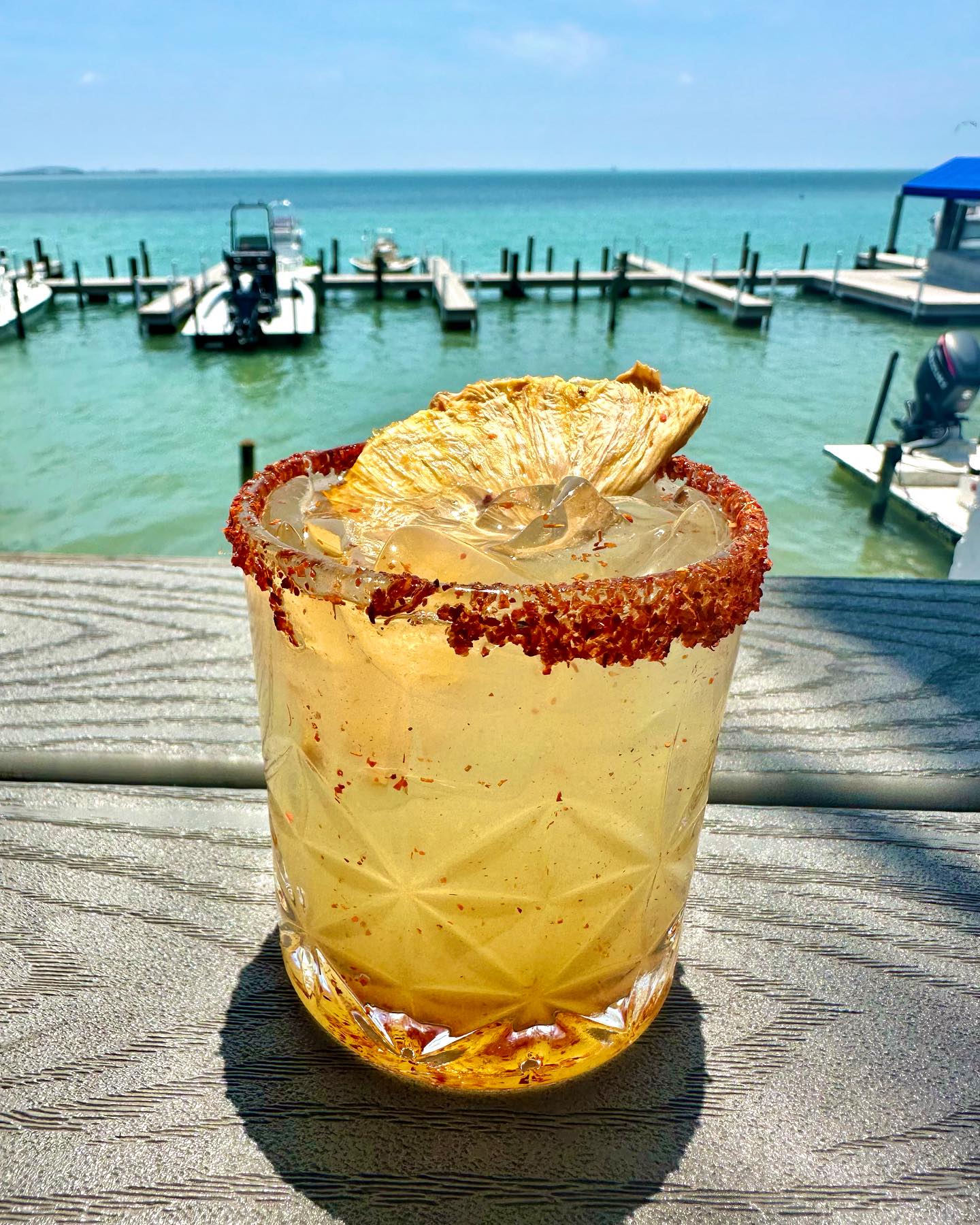 Pineapple Margarita at Viva SPI