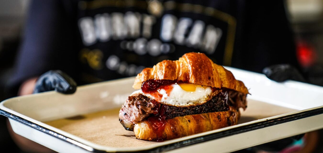 Brunch item at Burnt Bean Co
