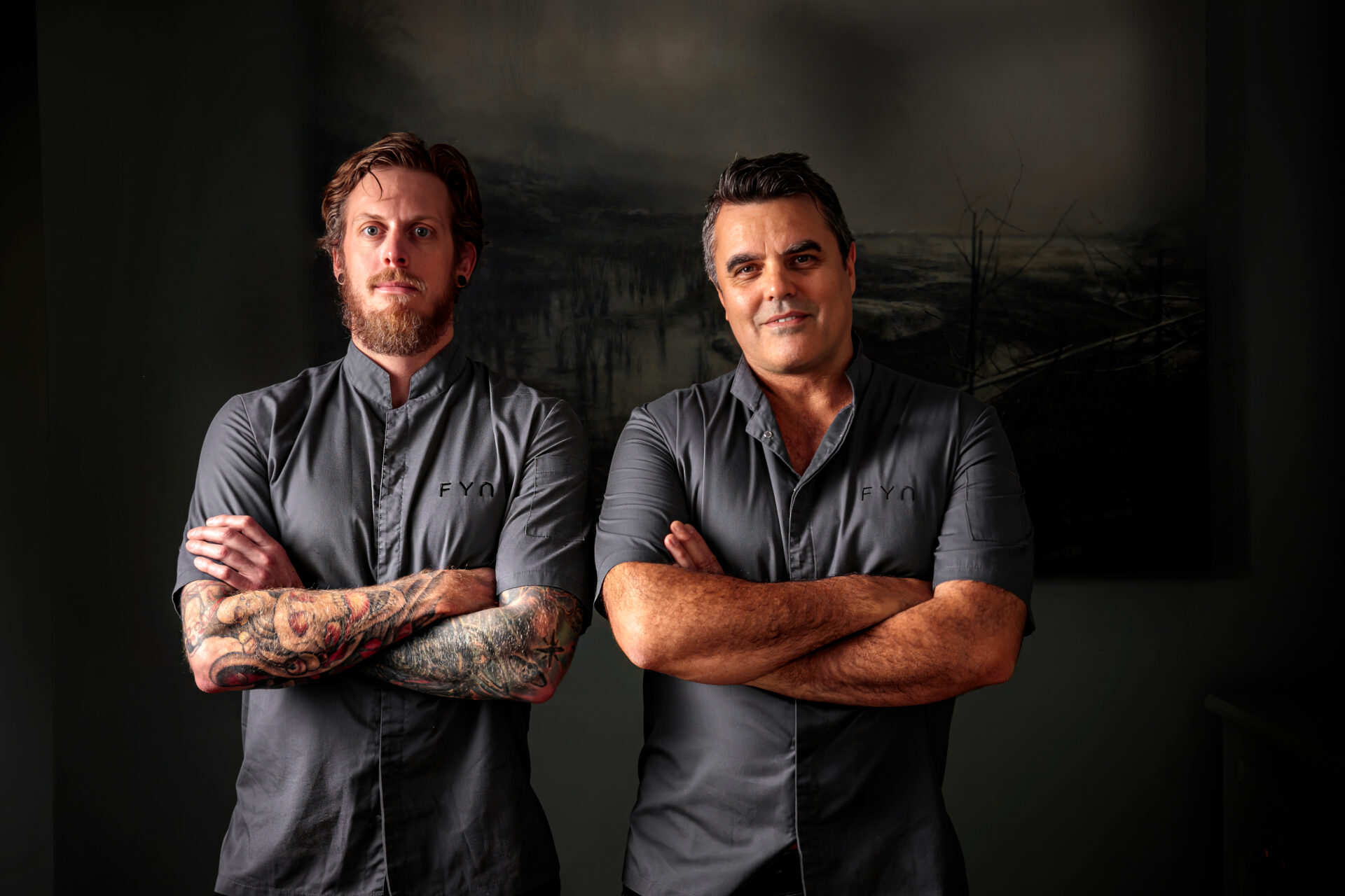 Culinary Director Ashley Moss and Managing Director Peter Tempelehoff