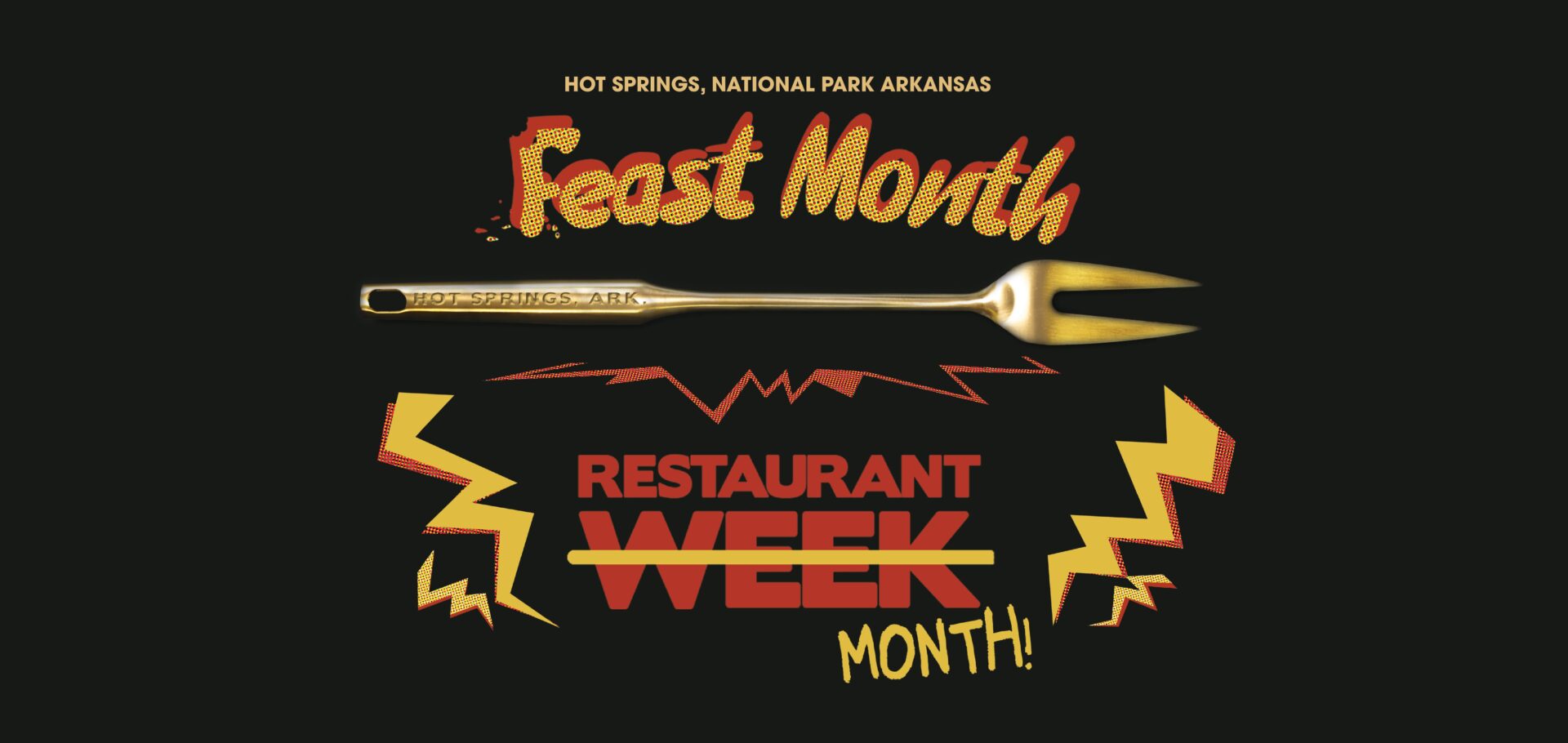 Hot Springs Feast Month Event Header Local Palate