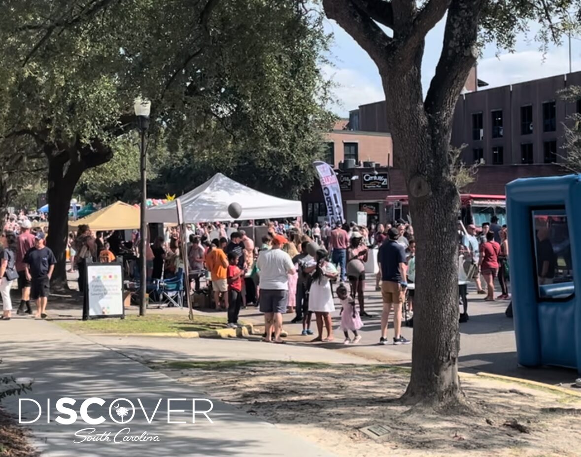 Outside Sweet Tea Festival