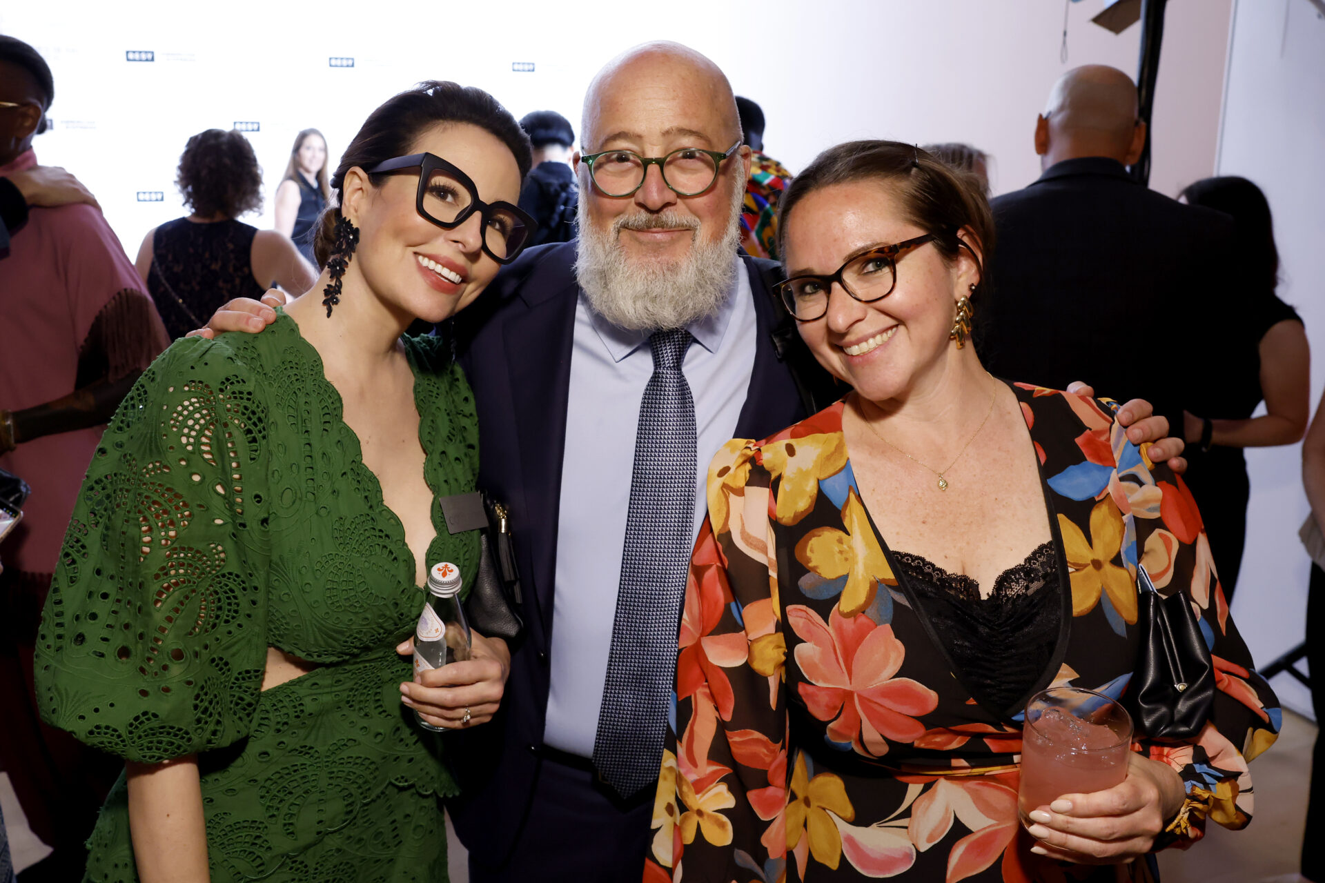 People pose at the James Beard Media Awards