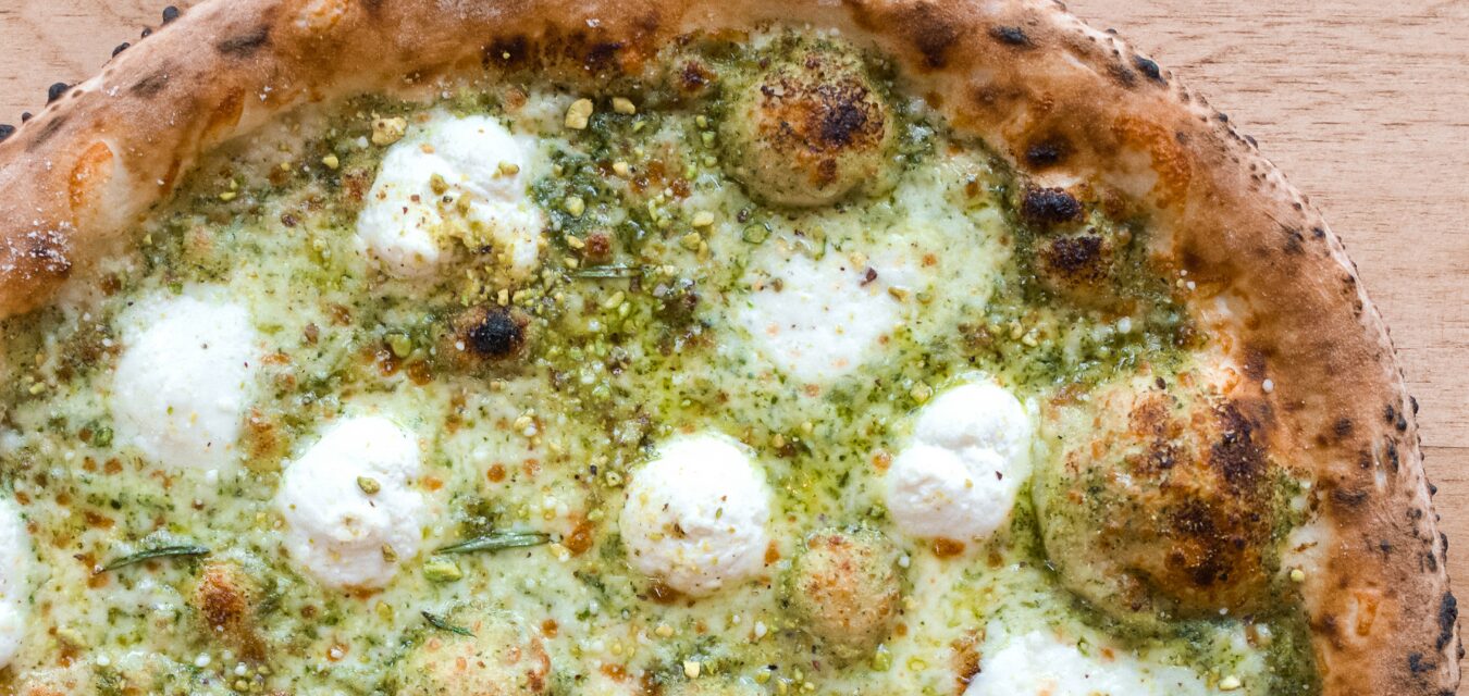 Pistachio Pesto Neapolitan Pizza