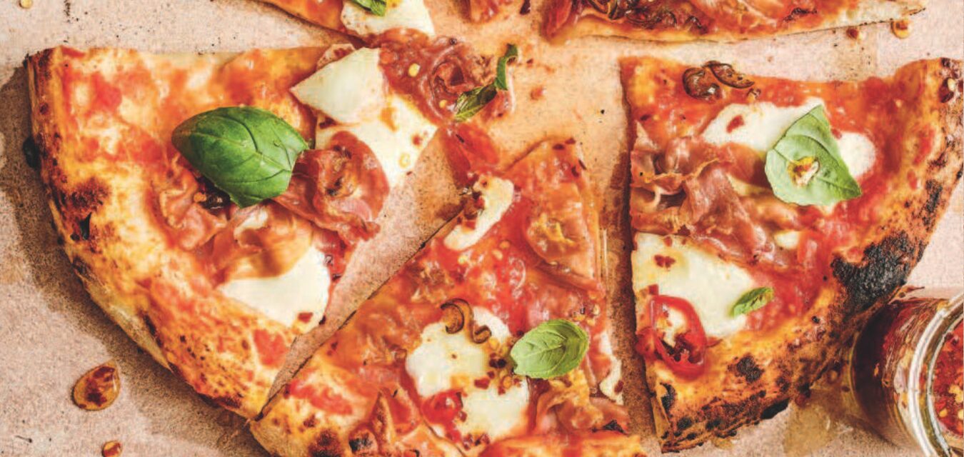 Prosciutto and Hot Honey Pizza