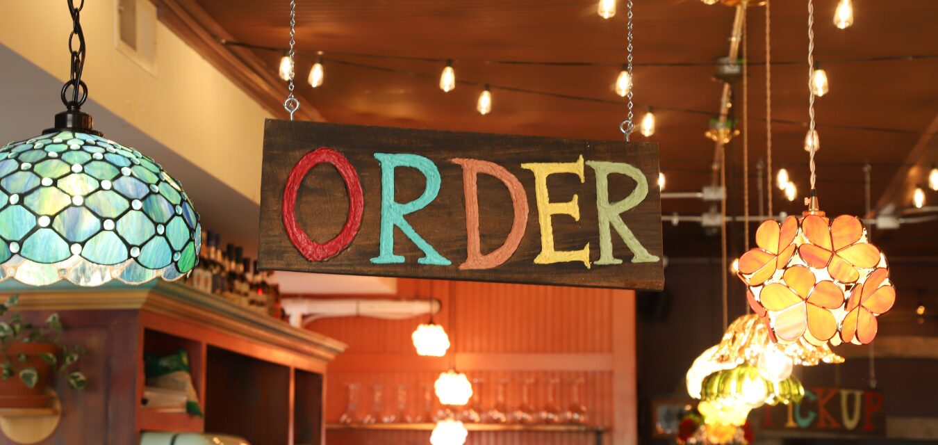 Serendipity Publichouse Order Sign