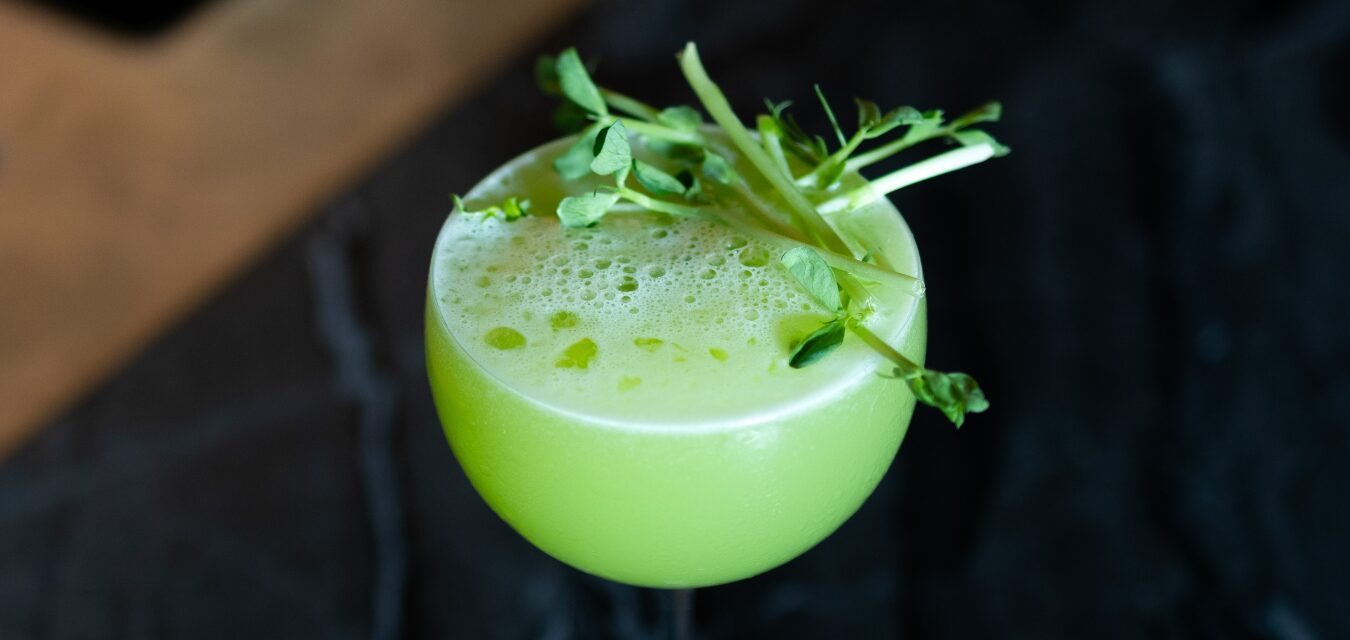 Sugar Snap Pea Daiquiri
