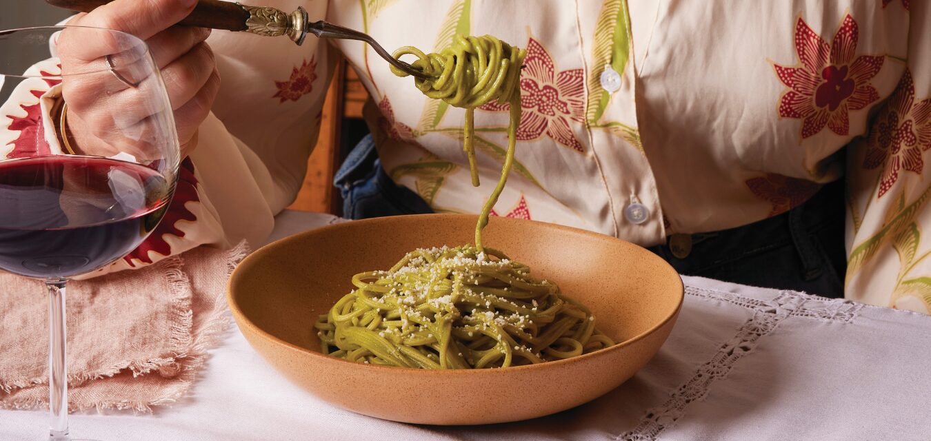 Pati Jinich Green Spaghetti