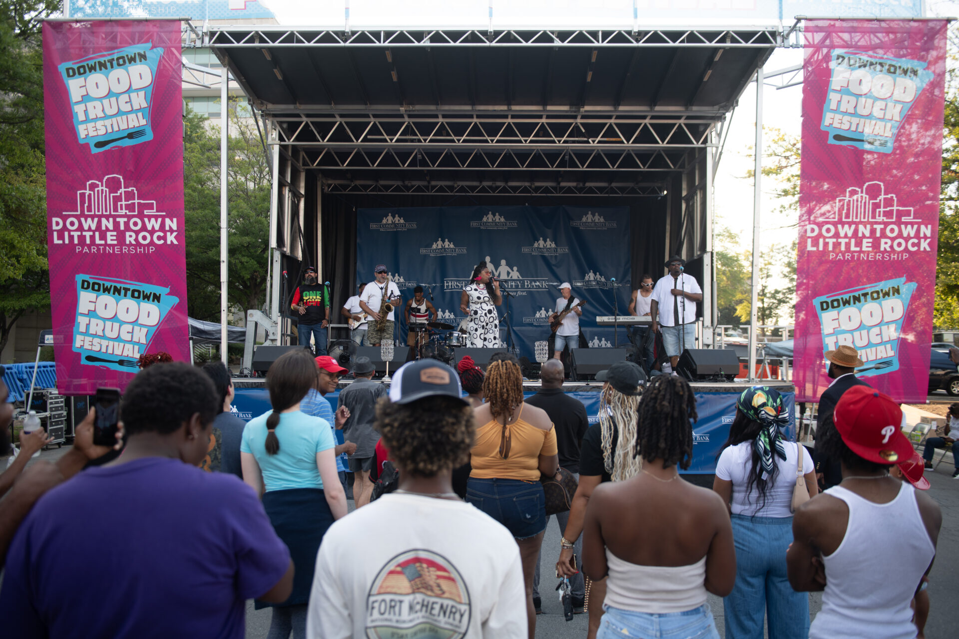 food truck festival live music in little rock