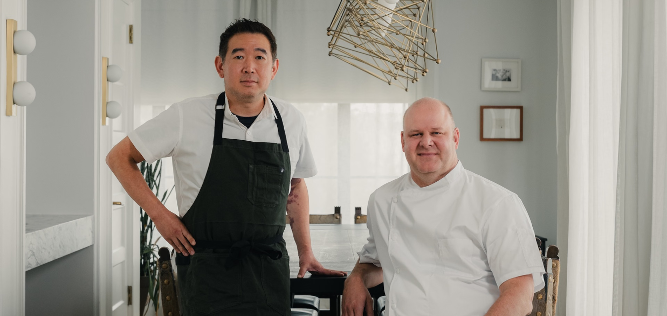 Collaborating Chefs: James Beard Award Nominees Danny Lee and Scott Drewno (Photo: Dane Deaner)