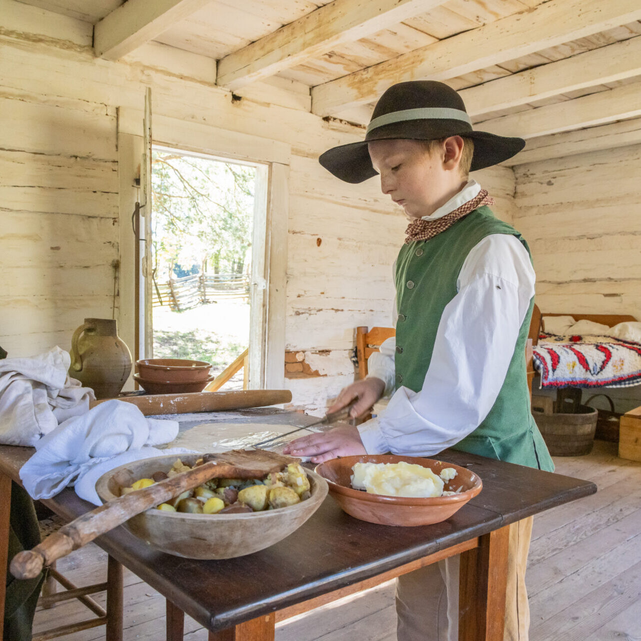 Historic Brattonsville Harvest on the Homestead