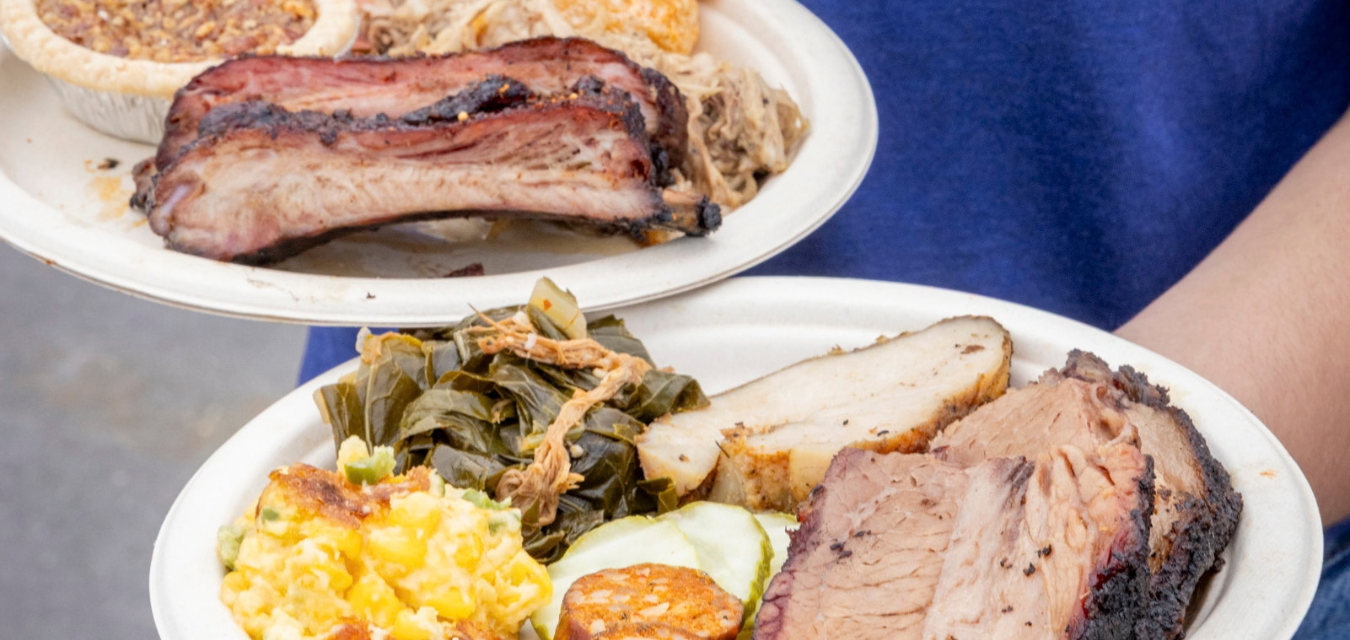 Holy Smokes BBQ food plates