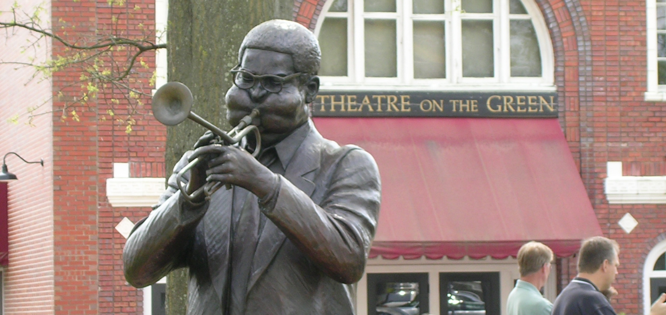 SC Jazz Festival statue