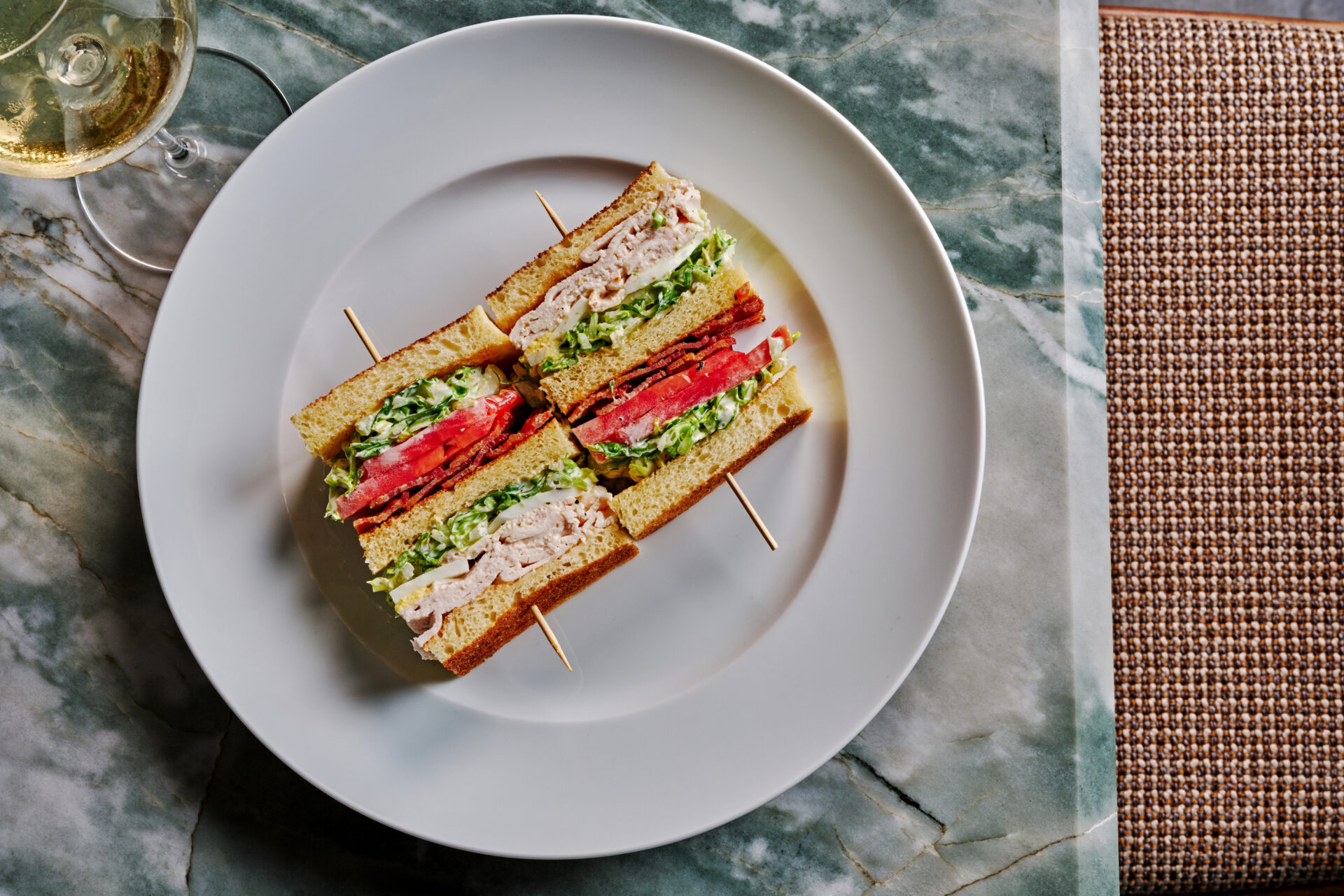 sargent club sandwich Andrew Thomas Lee