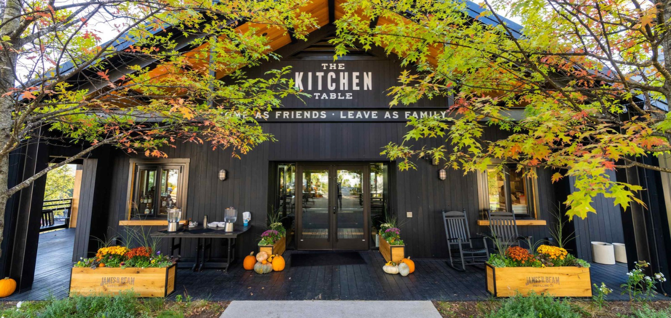 Exterior Kitchen table credit James Beam Distilling Co jpg